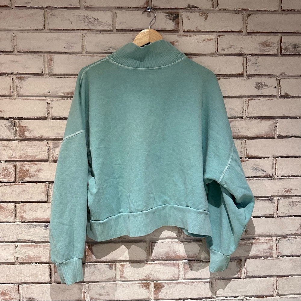 The north face garment dye mock neck sweatshirt size XL - Picture 6 of 6